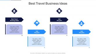 Best Travel Business Ideas In Powerpoint And Google Slides Cpb