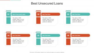 Best Unsecured Loans In Powerpoint And Google Slides Cpb
