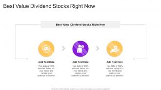 Best Value Dividend Stocks Right Now In Powerpoint And Google Slides Cpb