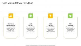 Best Value Stock Dividend In Powerpoint And Google Slides Cpb