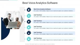 Best Voice Analytics Software In Powerpoint And Google Slides Cpb