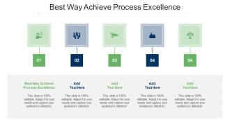 Best Way Achieve Process Excellence Ppt Powerpoint Presentation Professional Cpb