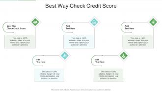 Best Way Check Credit Score In Powerpoint And Google Slides Cpb