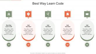 Best Way Learn Code In Powerpoint And Google Slides Cpb