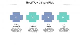 Best way mitigate risk ppt powerpoint presentation file graphic images cpb