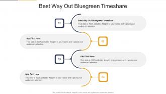 Best Way Out Bluegreen Timeshare In Powerpoint And Google Slides Cpb