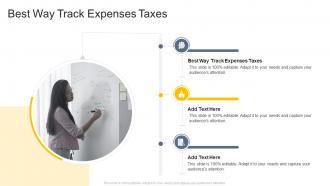 Best Way Track Expenses Taxes In Powerpoint And Google Slides Cpb
