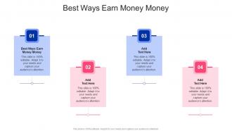 Best Ways Earn Money Money In Powerpoint And Google Slides Cpb