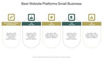 Best Website Platforms Small Business In Powerpoint And Google Slides Cpb