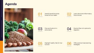 Best Whole Foods For Fatty Liver Diet PPT Slides AT Slides Appealing