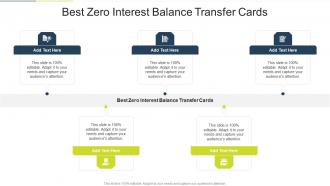 Best Zero Interest Balance Transfer Cards In Powerpoint And Google Slides Cpb