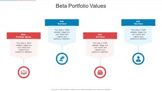 Beta Portfolio Values In Powerpoint And Google Slides Cpb