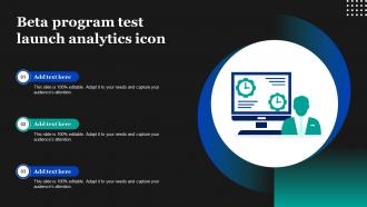 Beta Program Test Launch Analytics Icon