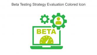Beta Testing Strategy Evaluation Colored Icon In Powerpoint Pptx Png And Editable Eps Format