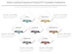 Better customer experience practice ppt examples professional