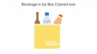 Beverage In Ice Box Colored Icon In Powerpoint Pptx Png And Editable Eps Format