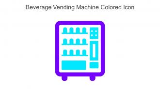 Beverage Vending Machine Colored Icon In Powerpoint Pptx Png And Editable Eps Format