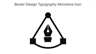 Bezier Design Typography Monotone Icon In Powerpoint Pptx Png And Editable Eps Format