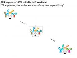 94923365 style circular semi 5 piece powerpoint presentation diagram infographic slide