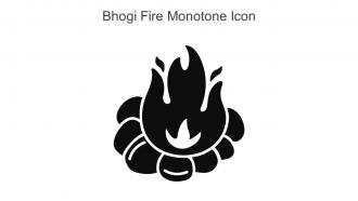Bhogi Fire Monotone Icon In Powerpoint Pptx Png And Editable Eps Format