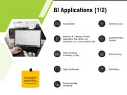 BI Applications And M2792 Ppt Powerpoint Presentation Layouts Graphics
