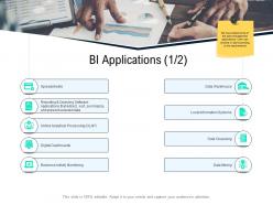 Bi applications mining data integration ppt powerpoint presentation summary picture