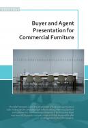 Bi fold buyer and agent presentation for commercial furniture document report pdf ppt template