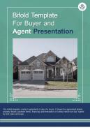 Bi fold for buyer and agent presentation document report pdf ppt template