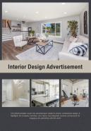 Bi fold interior design advertisement document report pdf ppt template