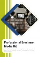 Bi fold professional brochure media kit document report pdf ppt template one pager