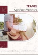 Bi fold travel agency proposal document report pdf ppt template