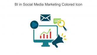 BI In Social Media Marketing Colored Icon In Powerpoint Pptx Png And Editable Eps Format