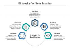 Bi weekly vs semi monthly ppt powerpoint presentation styles design inspiration cpb