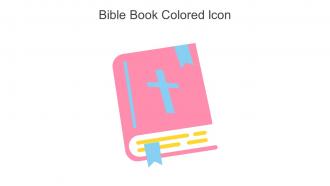 Bible Book Colored Icon In Powerpoint Pptx Png And Editable Eps Format