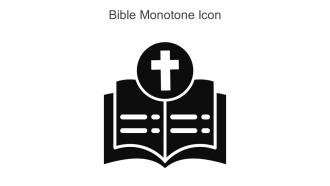 Bible Monotone Icon In Powerpoint Pptx Png And Editable Eps Format