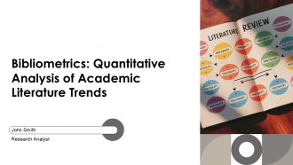 Bibliometrics Quantitative Analysis Of Academic Literature Trends PPT PowerPoint AT