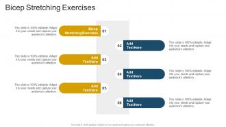 Bicep Stretching Exercises In Powerpoint And Google Slides Cpb