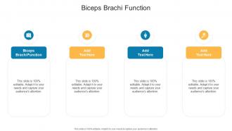 Biceps Brachi Function In Powerpoint And Google Slides Cpb