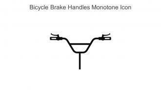 Bicycle Brake Handles Monotone Icon In Powerpoint Pptx Png And Editable Eps Format