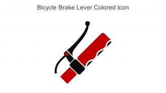Bicycle Brake Lever Colored Icon In Powerpoint Pptx Png And Editable Eps Format