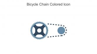 Bicycle Chain Colored Icon In Powerpoint Pptx Png And Editable Eps Format
