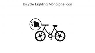 Bicycle Lighting Monotone Icon In Powerpoint Pptx Png And Editable Eps Format