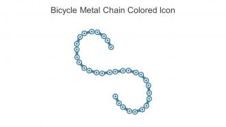 Bicycle Metal Chain Colored Icon In Powerpoint Pptx Png And Editable Eps Format