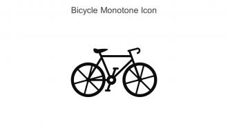 Bicycle Monotone Icon In Powerpoint Pptx Png And Editable Eps Format