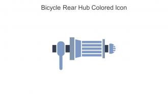 Bicycle Rear Hub Colored Icon In Powerpoint Pptx Png And Editable Eps Format