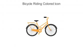 Bicycle Riding Colored Icon In Powerpoint Pptx Png And Editable Eps Format