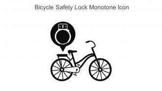 Bicycle Safety Lock Monotone Icon In Powerpoint Pptx Png And Editable Eps Format