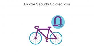 Bicycle Security Colored Icon In Powerpoint Pptx Png And Editable Eps Format