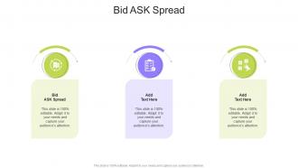 Bid ASK Spread In Powerpoint And Google Slides Cpb