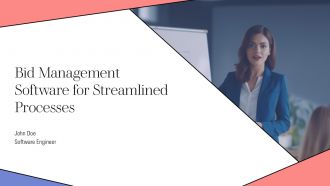Bid Management Software For Streamlined Processes PPT Presentation AT